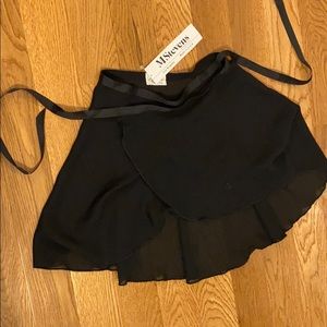 M Stevens ballerina wrap skirt